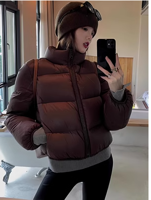 Cropped Puffy Jacket